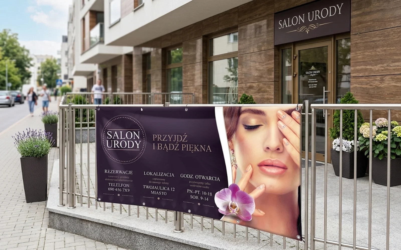 baner salon kosmetyczny