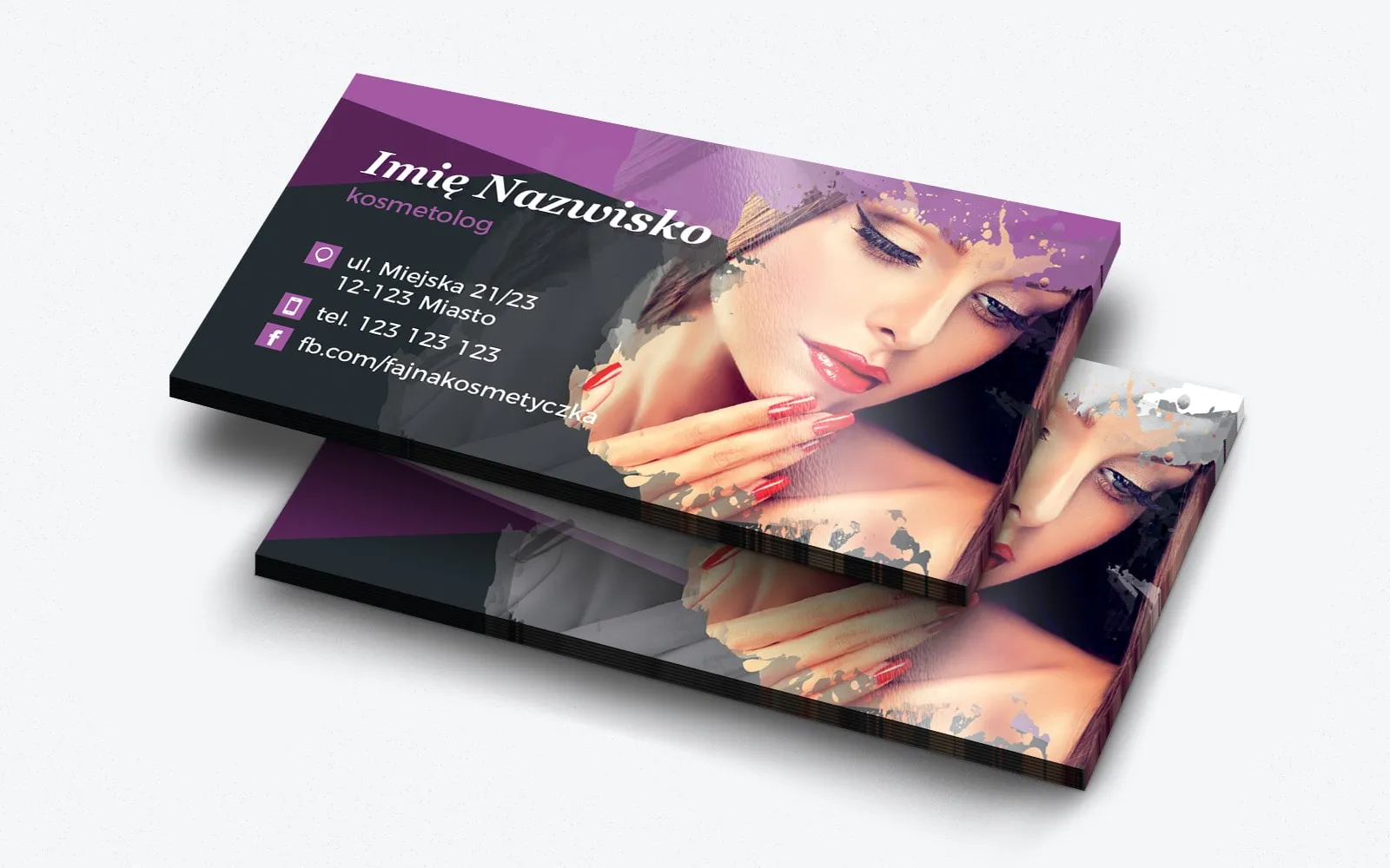 wizytówka kosmetyczna