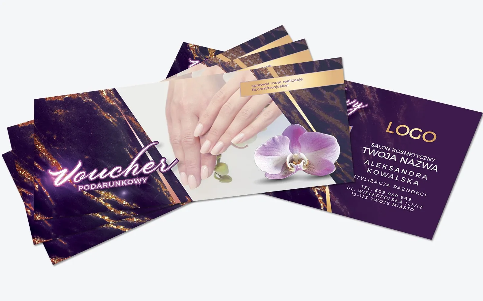 voucher podarunkowy na paznokcie