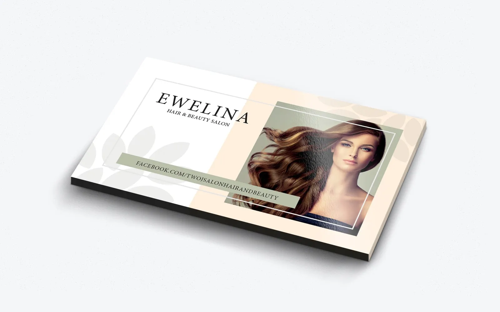 wizytówka salon fryzjerski