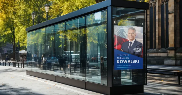 plakat wyborczy, jak zrobić