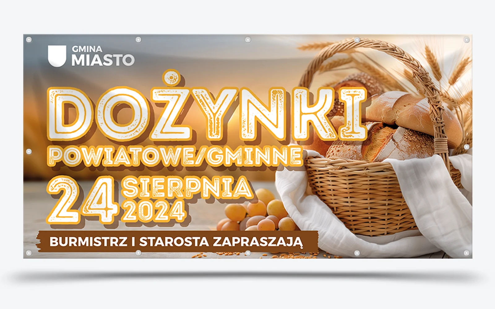 baner dożynki