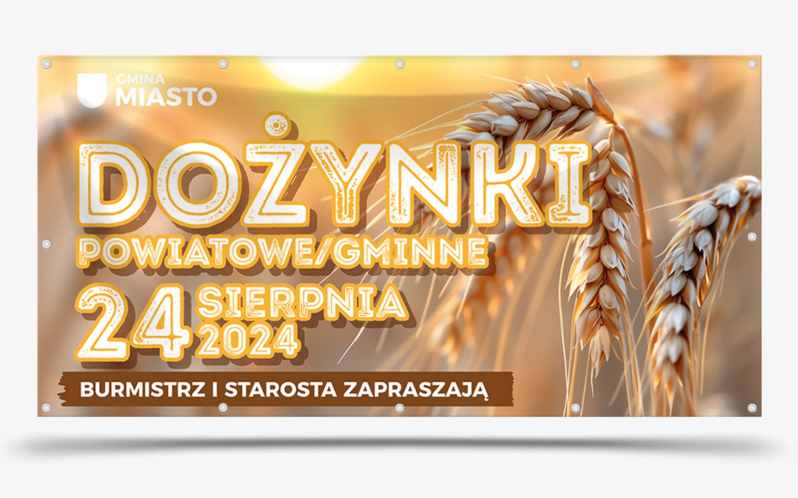baner dożynki