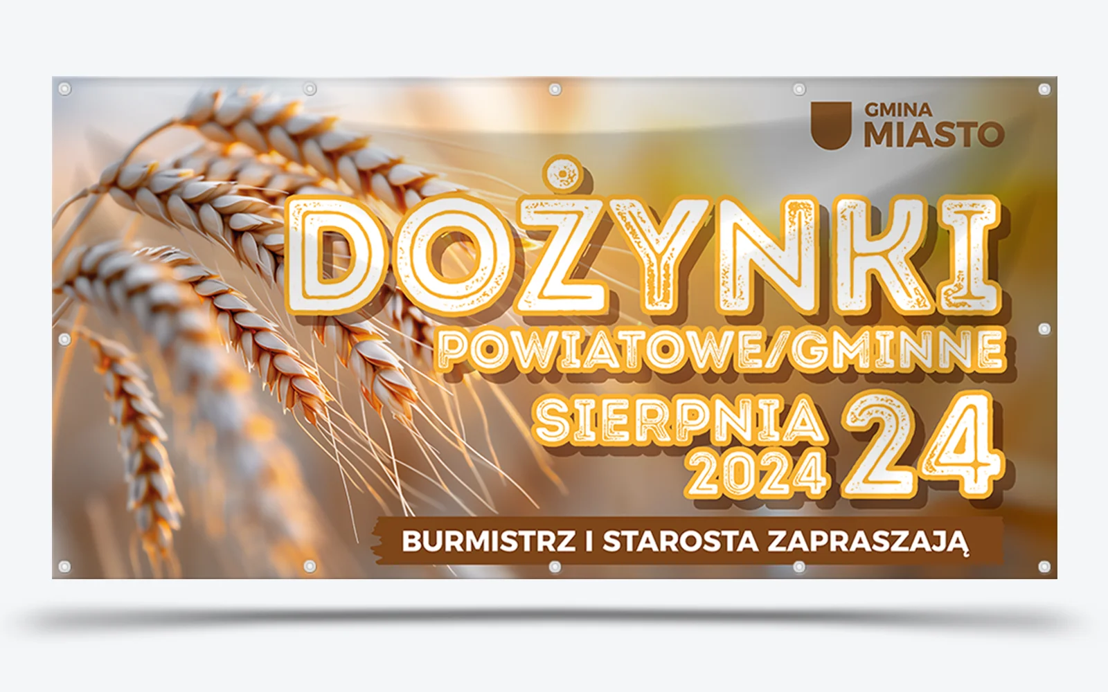 baner dożynki