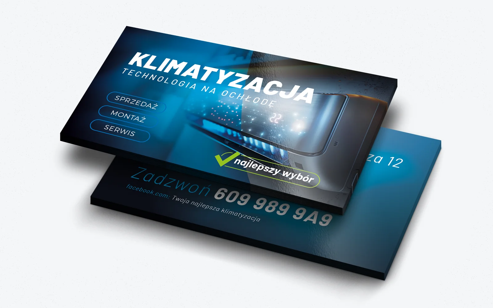 wizytówka klimatyzacja