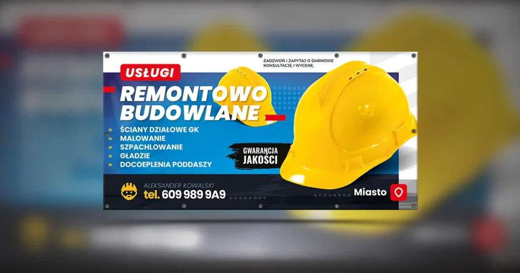 baner-budowalny-kask-1024x537 Banery reklamowe dla firm budowlanych: Co powinny zawierać? Przykłady, wskazówki