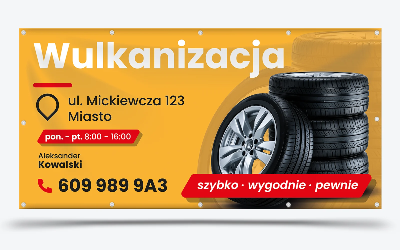 baner wulkanizacja
