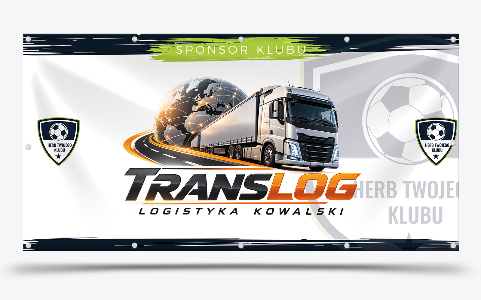 baner klubu piłkarskiego