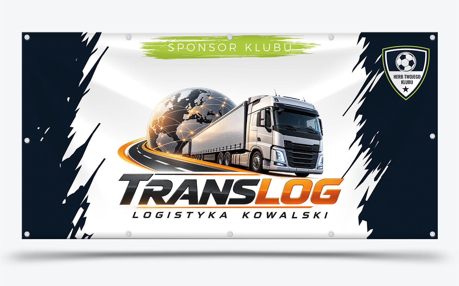 baner klubu piłkarskiego