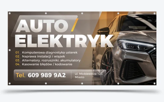 baner auto elektryk